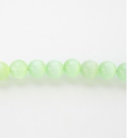 Products: Cats Eye Rounds 4mm Light Green