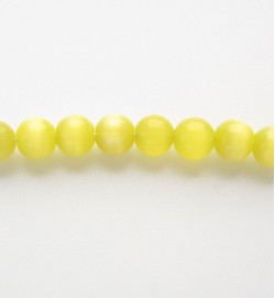 Products: Cats Eye Rounds 4mm Light Yellow
