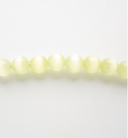 Products: Cats Eye Rounds 4mm Pale Yellow