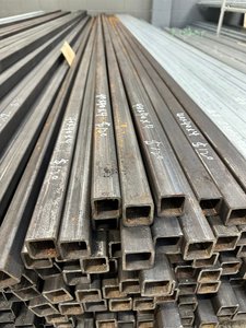 Mild steel square box section 40x40x4mmX5.8m long - Gallop Imports