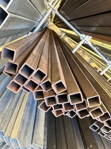 Mild steel square box section 50x50x4mmX5.8m long - Gallop Imports