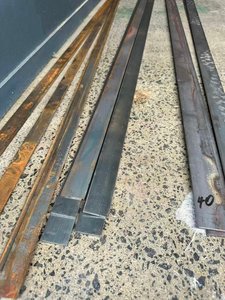 Products: Mild steel flat bar 40mmx3mmx3m long - Gallop Imports