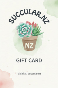 Succular: SUCCULAR GIFT CARD