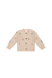 Clothing Toddler Jumpers Sweats: Jamie Kay Delilah Cardigan (Delilah Jacquard Misty Rose)