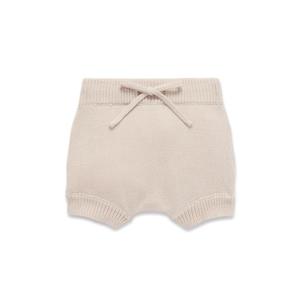 Clothing Toddler Shorts Pants: A&O Oatmeal Knit Shorts