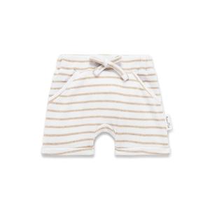 Clothing Toddler Shorts Pants: A&O Stripe Rib Harem Shorts