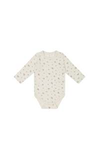 Clothing Toddler Tops: Jamie Kay Organic Cotton L/S Bodysuit (Irina Tofu)