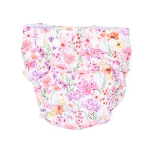 Clothing Toddler Swimwear: Bebe Nadia Print Aqua Nappy