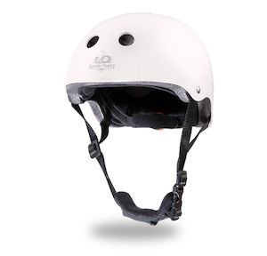 Kinderfeet: Kinderfeets Toddler Helmet (White Matte)