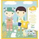 Djeco Create With Stickers (Clothes)