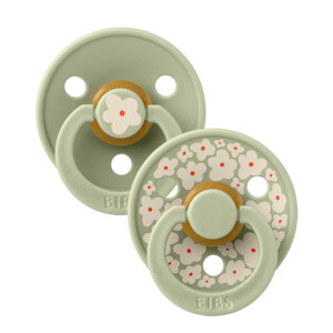 Bibs Dummies: Bibs Dummy Two Pack Studio Colour (Jasmine Sage Mix)