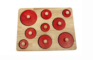 Q Toys: Q Toys Montessori Size Puzzle