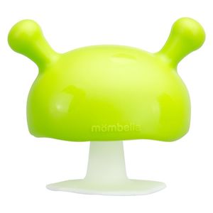 Mombella Teethers: Mombella Mushroom Soothing Teether (Green)