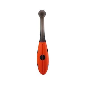 Mombella Silicone Baby Training Toothbrush (Ladybug)