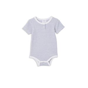 Milky Baby Rib Bubbysuit (Pebble)