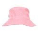 Acorn Terry Towelling Bucket Sun Hat (Light Pink)