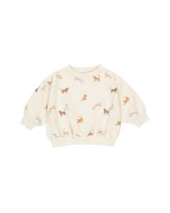 Quincy Mae Relaxed Sweatshirt (Cats)