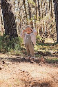 KYND Baby Knit Chunky Cardigan (Oatmeal) - Boys