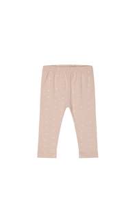 Jamie Kay Organic Cotton Everyday Leggings (Mon Amour Rose)