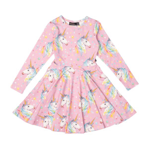 RYK Dotty Unicorn Waisted Dress