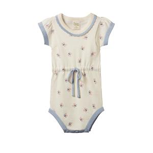 Nature Baby Lottie Suit (Butterfly Garden Print)