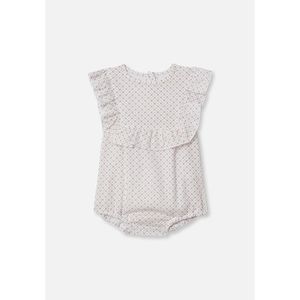 Miann & Co Ruffle Bodysuit (Geo Print)