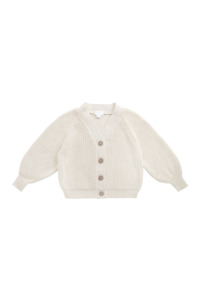 Jamie Kay Paloma Cardigan (Vanilla) - Baby