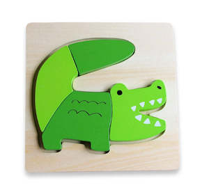 Discoveroo Chunky Animal Puzzle (Crocodile)