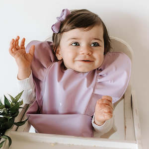 Snuggle Hunny Kids Snuggle Bib Waterproof (Lavender)