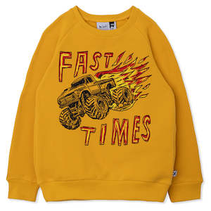 Minti Fast Times Furry Crew (Mustard)