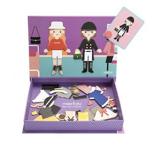 Mier Edu Magnetic Art Case (Dress Up)