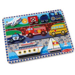 Gift Ideas For Toddlers: M&D Chunky Puzzle (Vehicles)