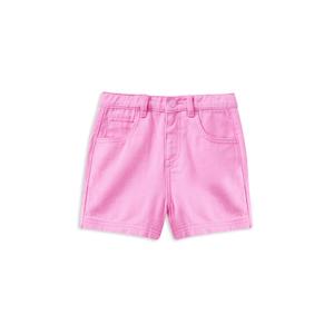 Milky Kids: Milky Pink Twill Shorts