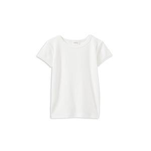 Milky White Rib Tee