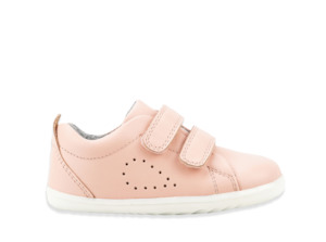 Sneakers: Bobux Step Up Grass Court Trainer (Seashell)