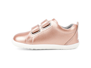 Bobux Step Up Grass Court Trainer (Rose Gold)