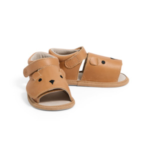 Footwear Sandals: Pretty Brave Teddy Baby Sandal (Tan)
