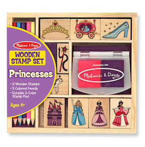 M&D Wooden Stamp Set (Princesses)