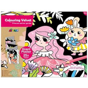 Avenir Colouring Velvet (Princess & Her Garden)