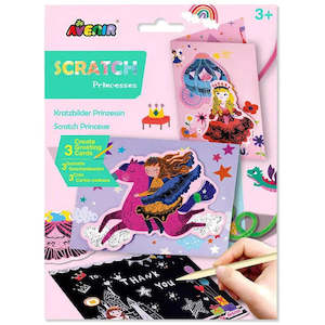 Avenir Scratch Greeting Card Set (Princess)