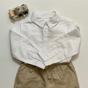 Clothing 1: Country Road Oxford Shirt (White)