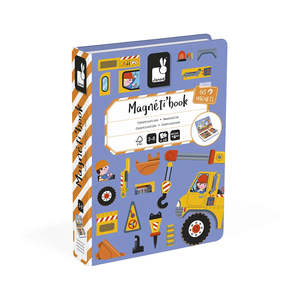 Janod Magnetic Activity Book (Construction)