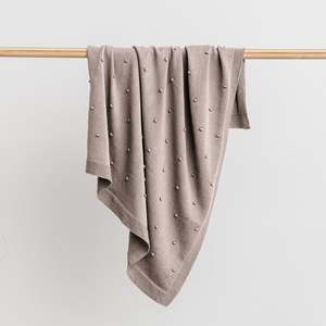 OTD Organic Cotton Billie Blanket (Mushroom)