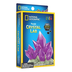 Gift Ideas For 7 Years: National Geographic Purple Crystal Growing Powder