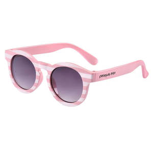 Sunglasses: Frankie Ray Pixie Baby Sunglasses (Pink Stripe)