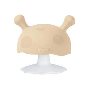 Mombella Mushroom Soothing Teether (Beige)