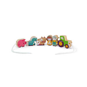 Farm: Janod Wooden Farm Bead String