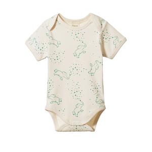 Nature Baby Organic Cotton S/S Bodysuit (Fairground Print)