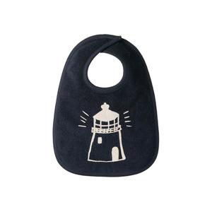 All Baby Clothing Full Price: Nature Baby Organic Cotton Reversible Bib (Lighthouse Print)
