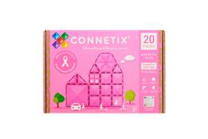CONNETIX Tiles 20 Piece Charity Edition Pack (Pink)